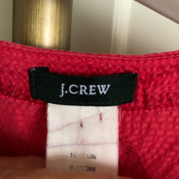 Silk J. Crew Blouse - Picture 2 of 2